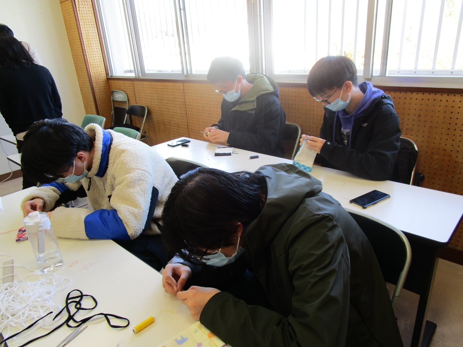 手作りマスク祭実施の紹介
