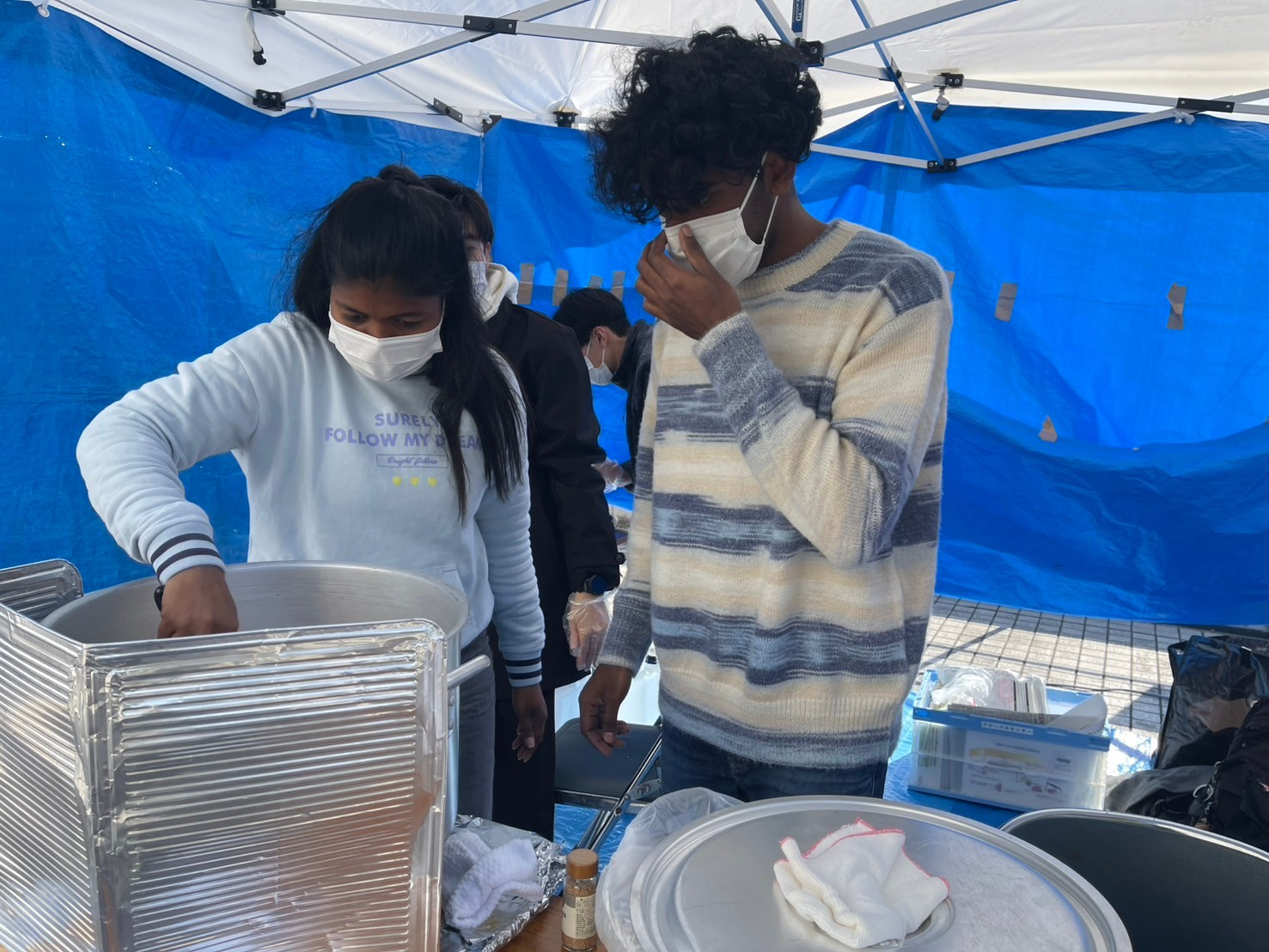 半田山祭にグロボラが出店 スリランカ料理で国際交流を発信