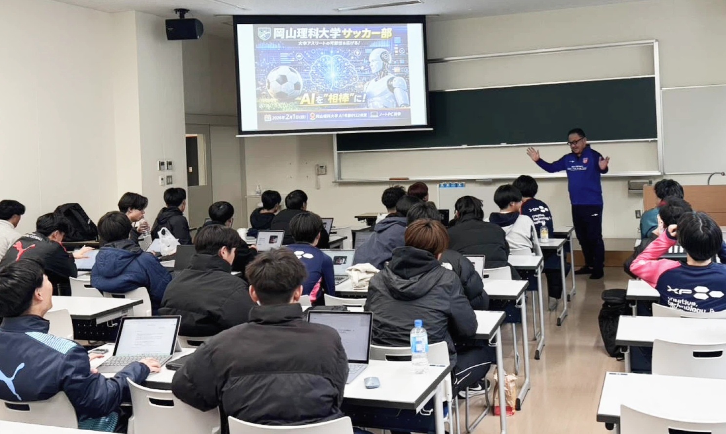 Google Japan公式Xが本学サッカー部の「スポーツ×生成AI」の取り組みを紹介
