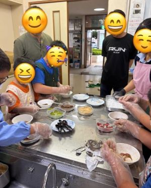 地域の子ども食堂でボランティアをしています