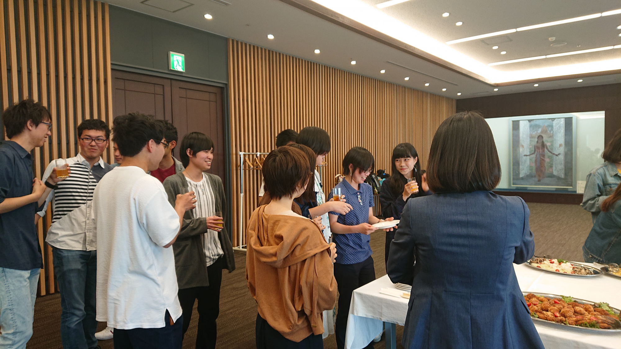 (台湾)致理科技大学研修団昼食会