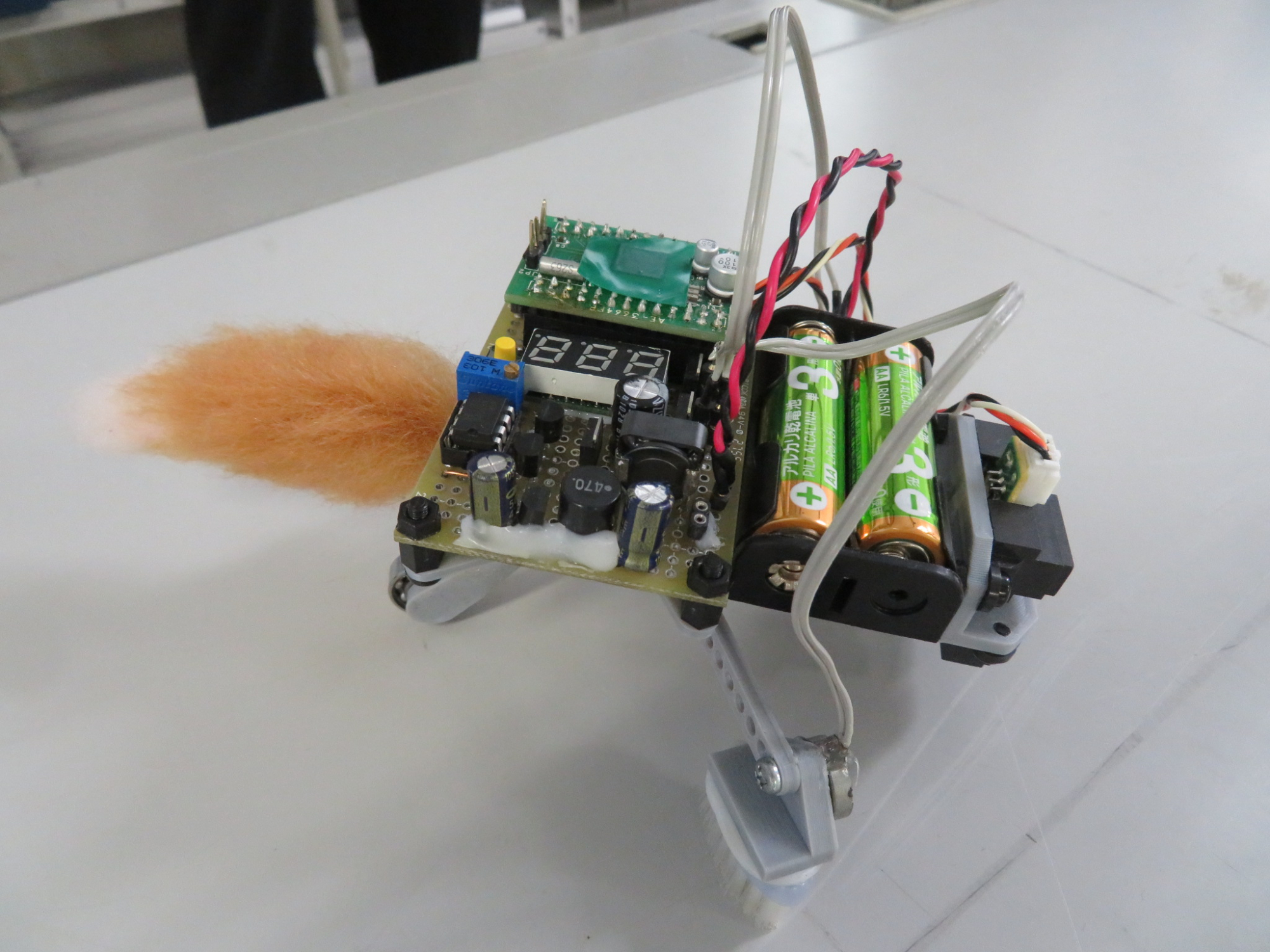 知能機械・工プロ1年生がロボットコンテストの授業 「実験・実習は大切」