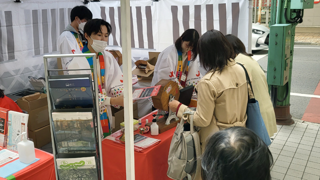地域イベントに学生が参画