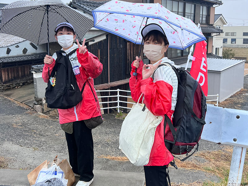 おかやまマラソンに学生がAED隊として参加