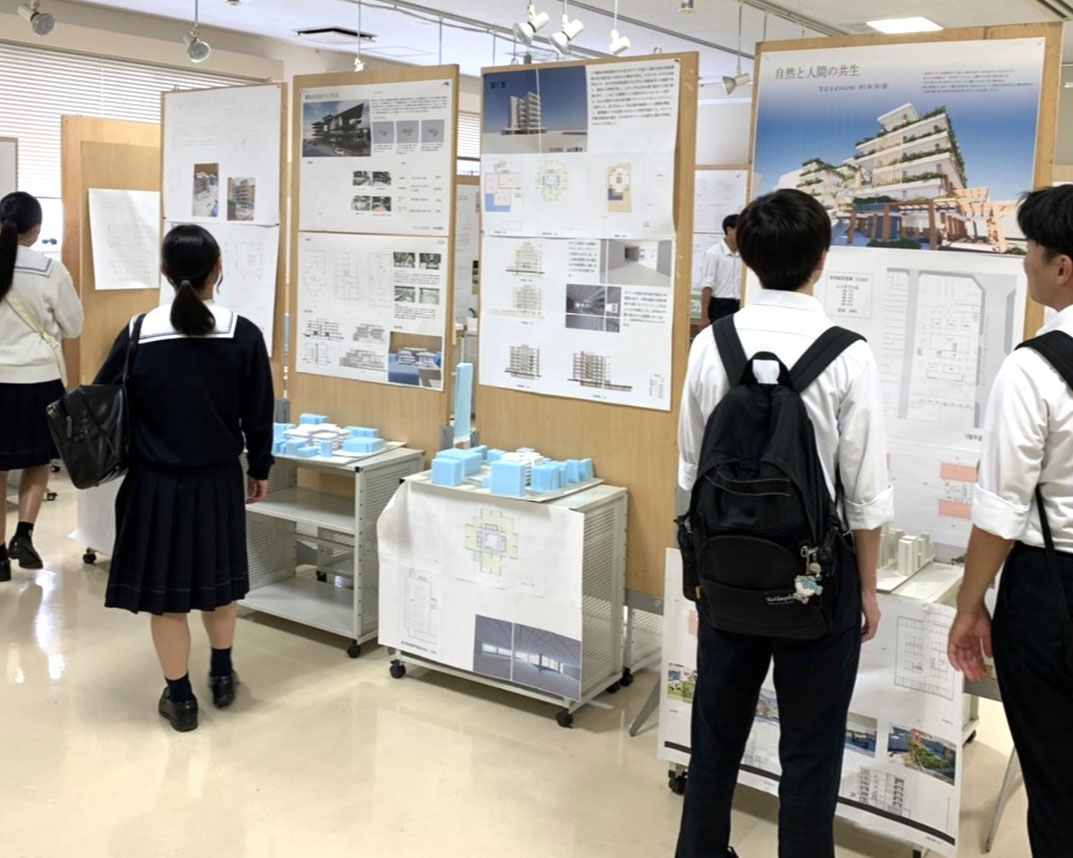 倉敷高等学校の生徒さんが来学