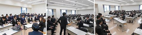 社情恒例「面接マナーセミナー」を開催　※旧 社会情報学科
