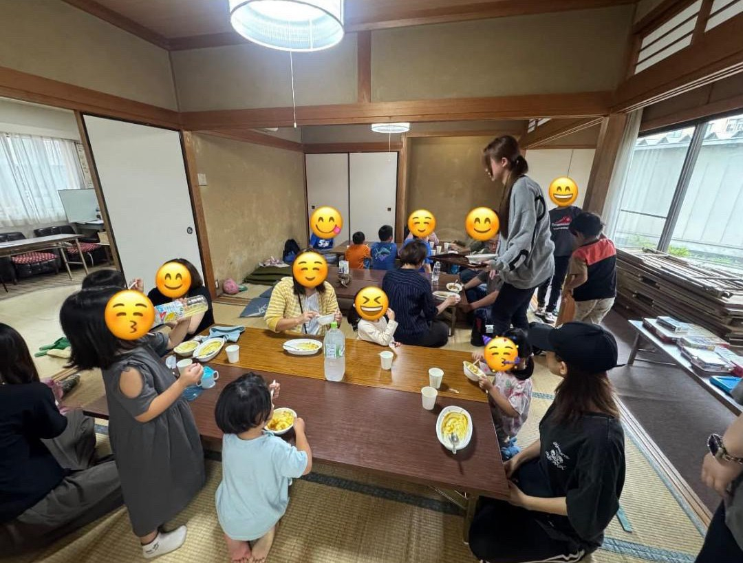 地域の子ども食堂でボランティアをしています