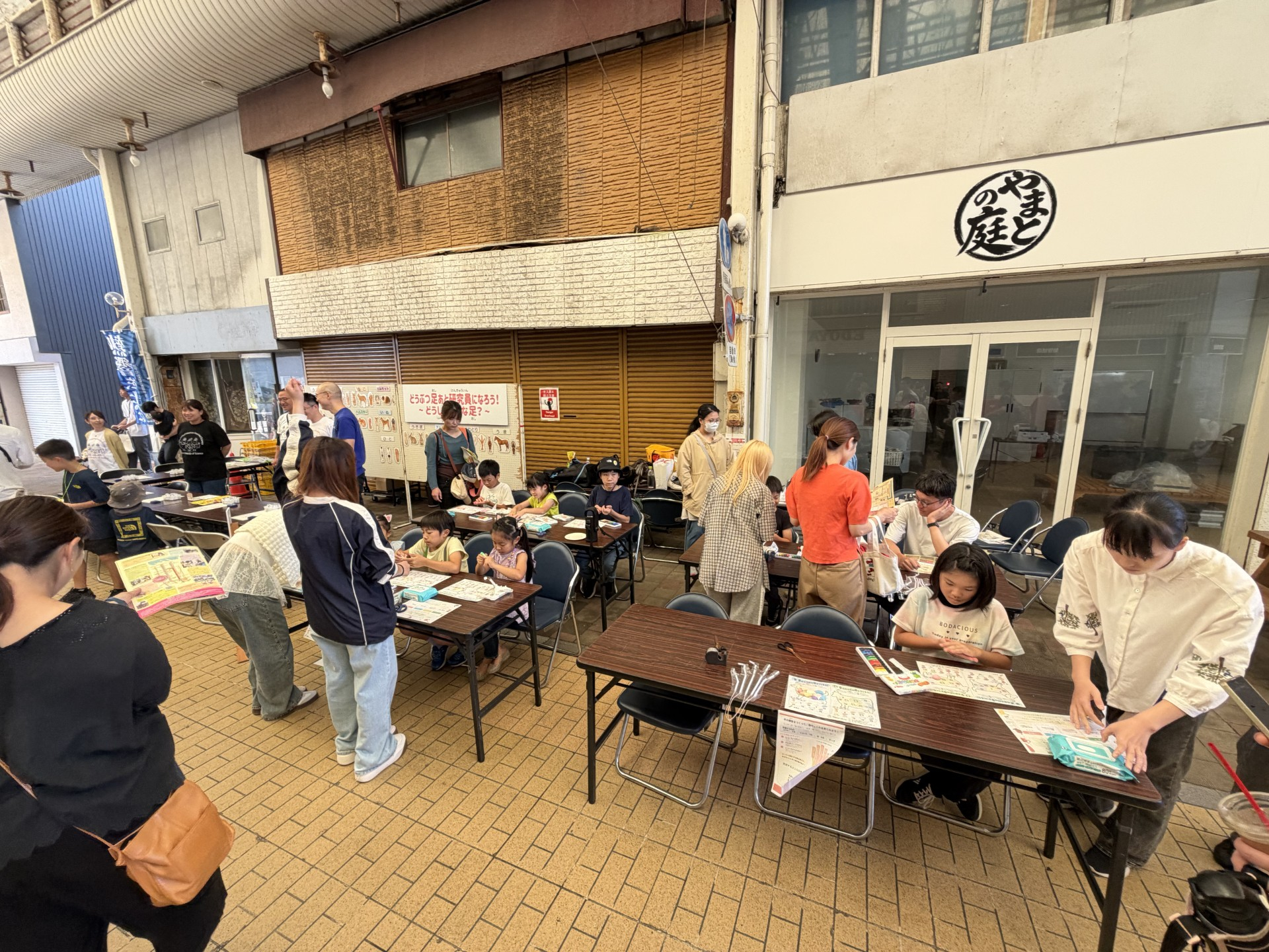 今治商店街「こどもが真ん中フェスタ」に出展しました！