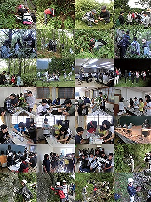 夏の山！野外実践指導実習Ⅱ　in蒜山