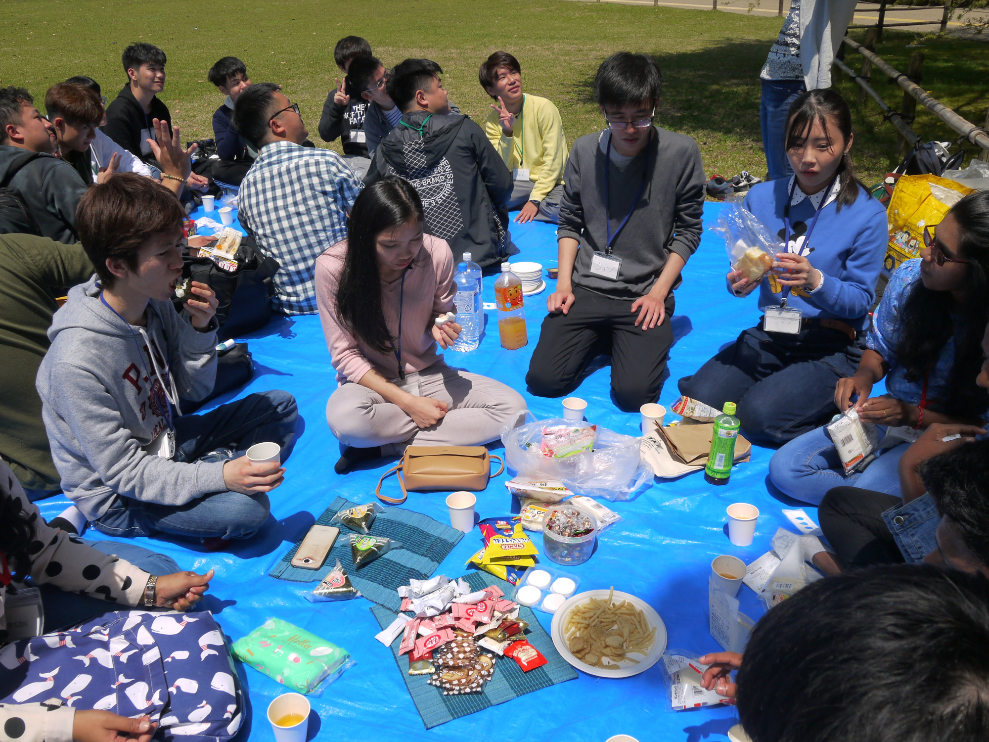 留学生歓迎会を後楽園で実施！