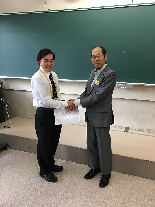 日本古生物学会で大学院生・皆木さんが優秀ポスター賞受賞