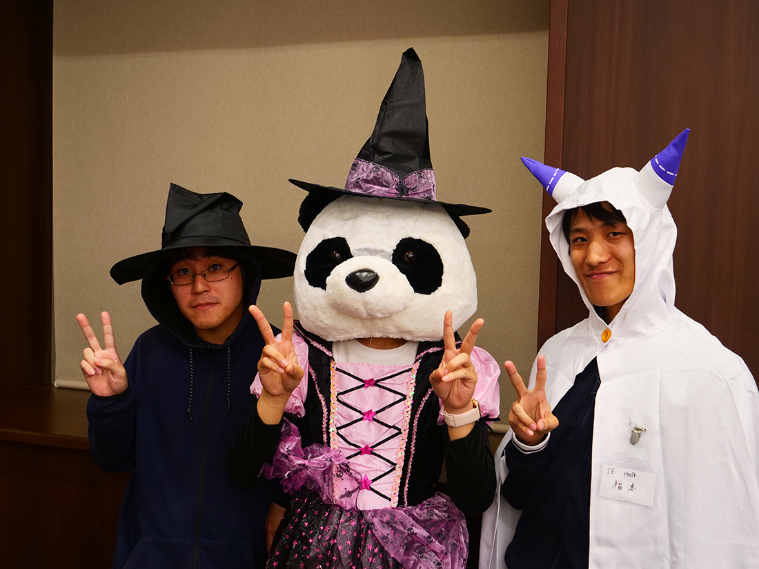ハロウィンパーティー、今年も盛り上がる