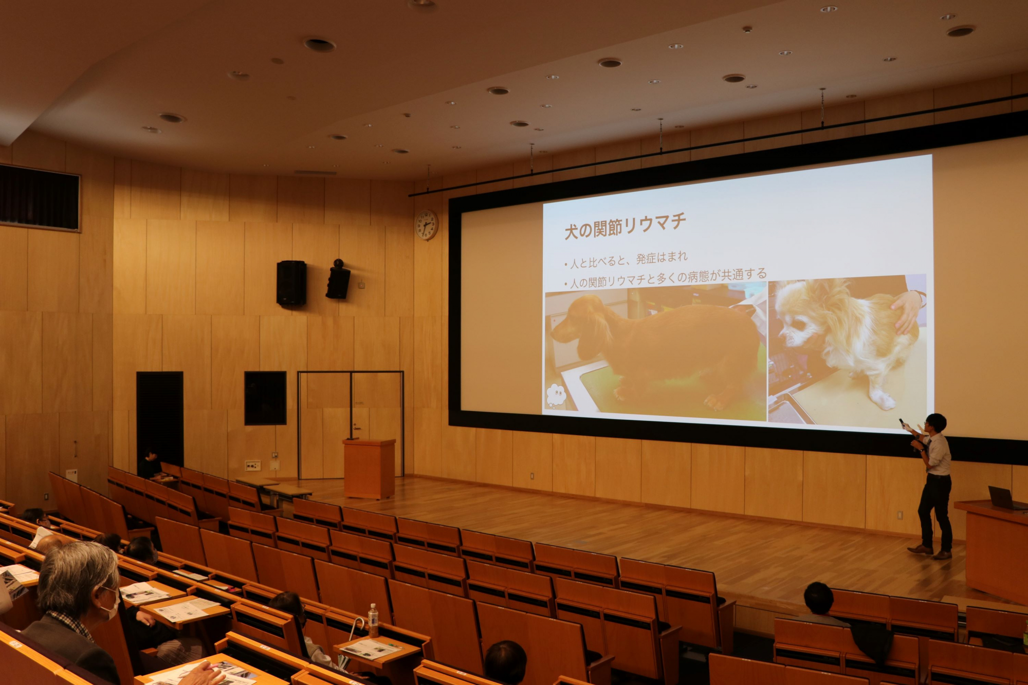 第27回いこいの丘市民公開講座に66名が来場／骨や関節のしくみ、病気について学ぶ