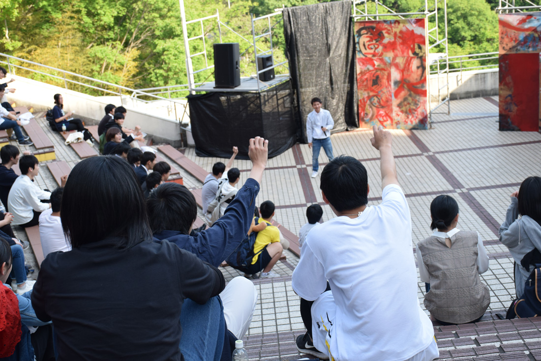 恒例の皐月祭 多数の来場者で賑わう[岡山キャンパス]