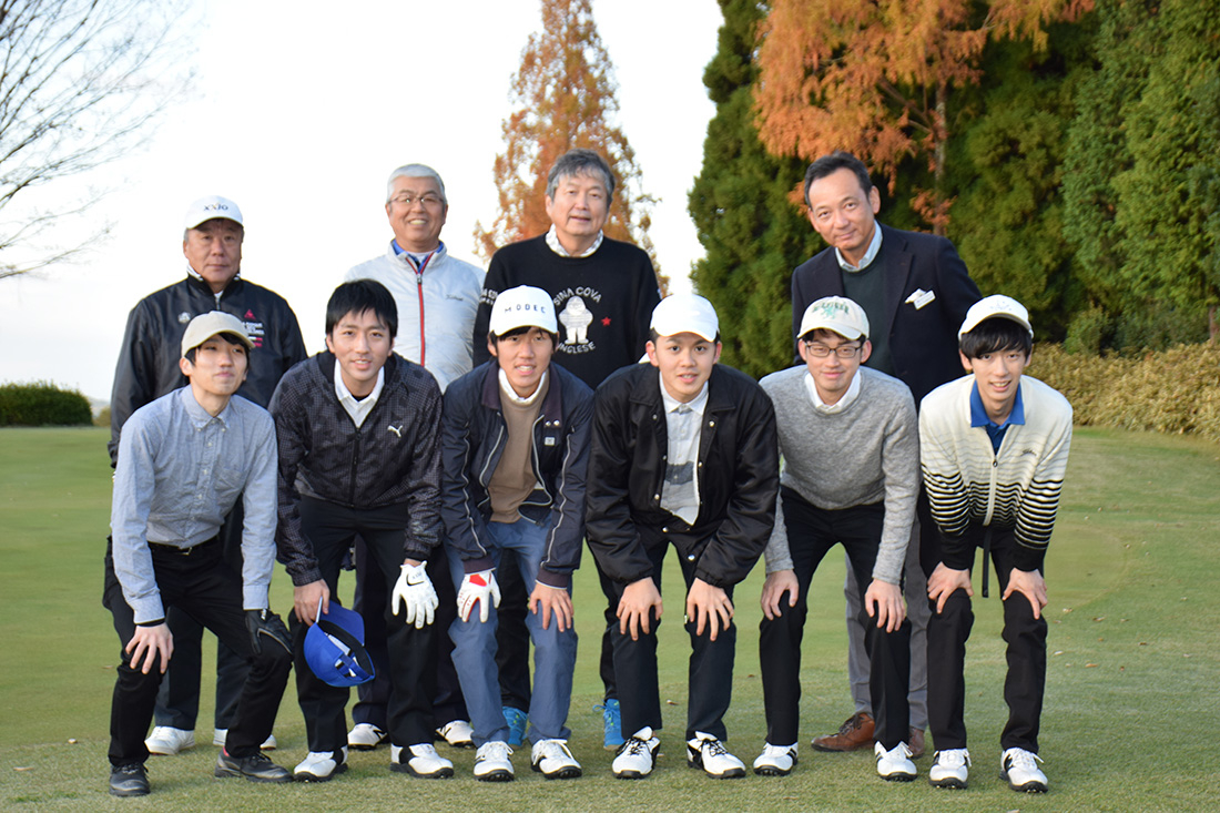 日本プロゴルフ協会(PGA)副会長が講演と技術指導
