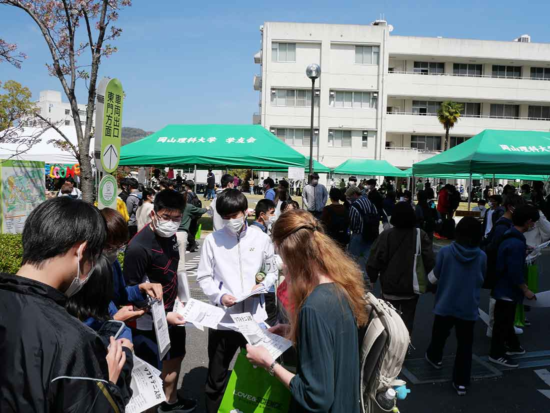 キャンパスににぎわい戻る！