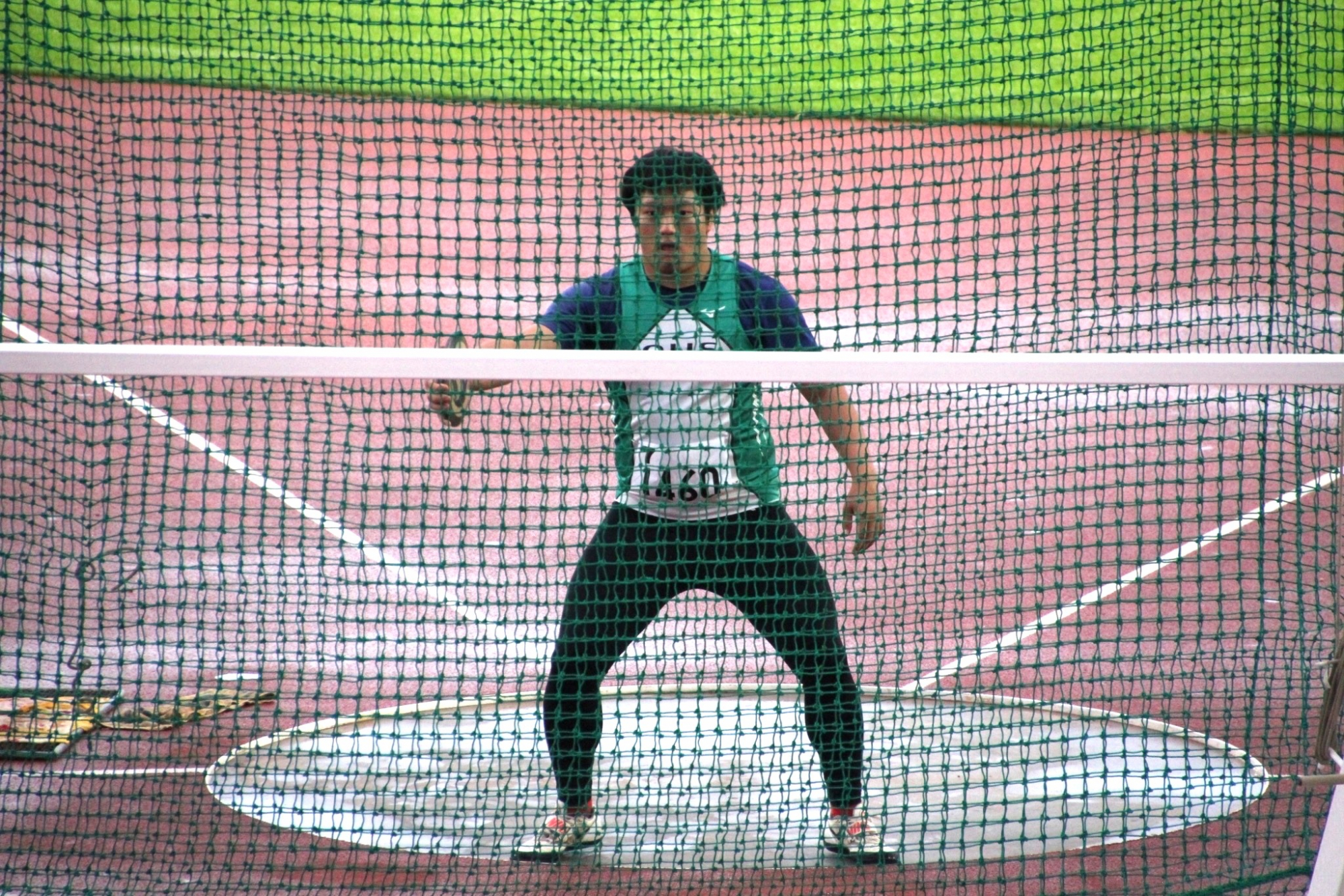芟藪選手が中四国で準V/男子円盤投/体育局陸上部