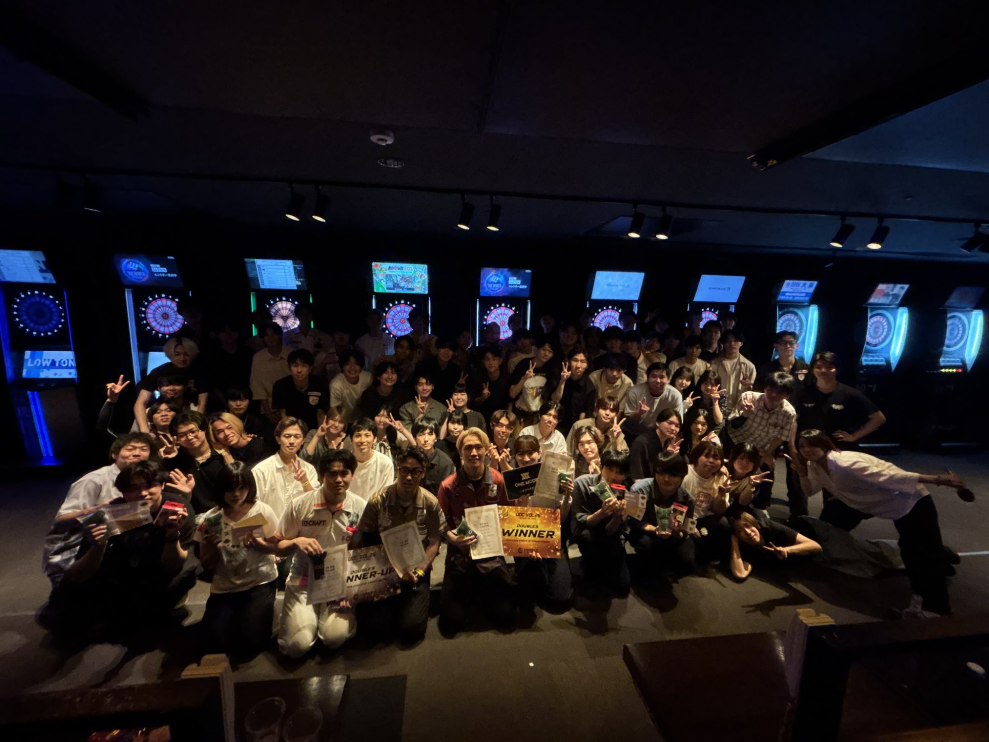 本学獣医学部の中島零維さんがダーツの学生大会「大学生ダーツ選手権VOL.26」で優勝！（今治キャンパス）