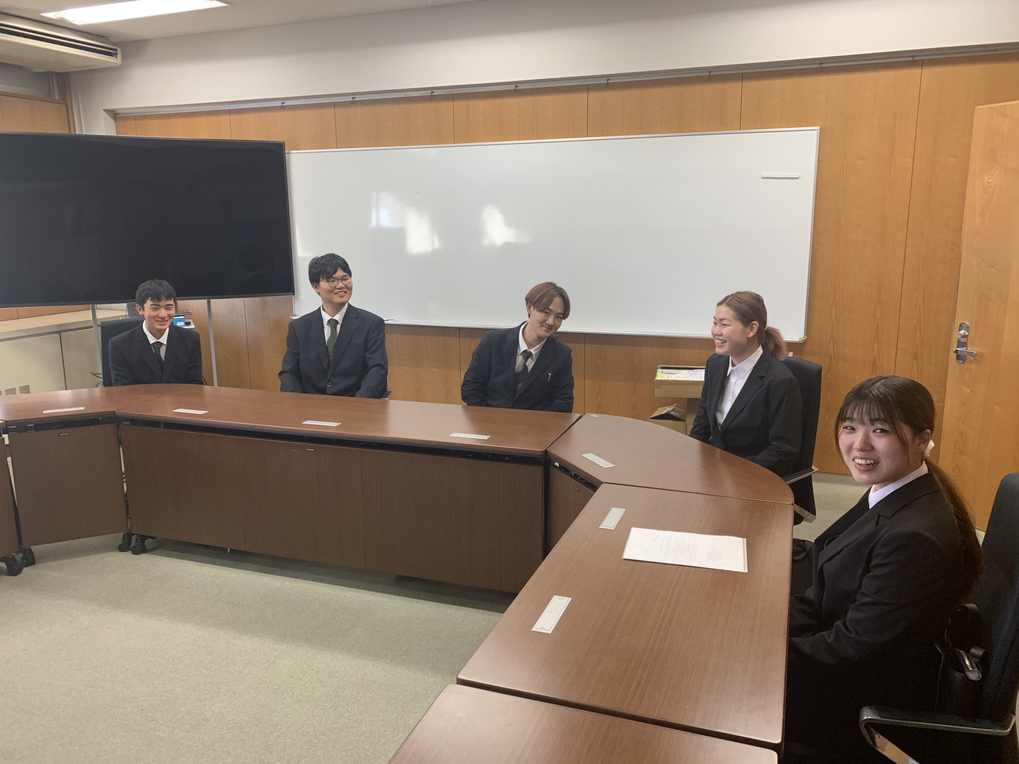 第7回ゆめいこい祭（大学祭）実行委員が今治市・今治市教育委員会へ表敬訪問（今治キャンパス）