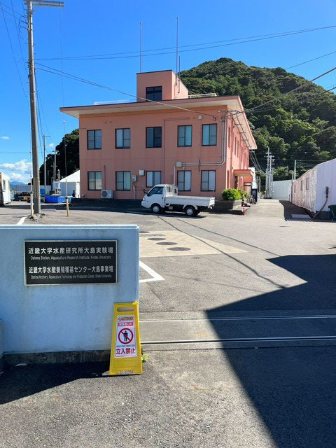 近大さん、ありがとう! 大切に育てます、陸上で