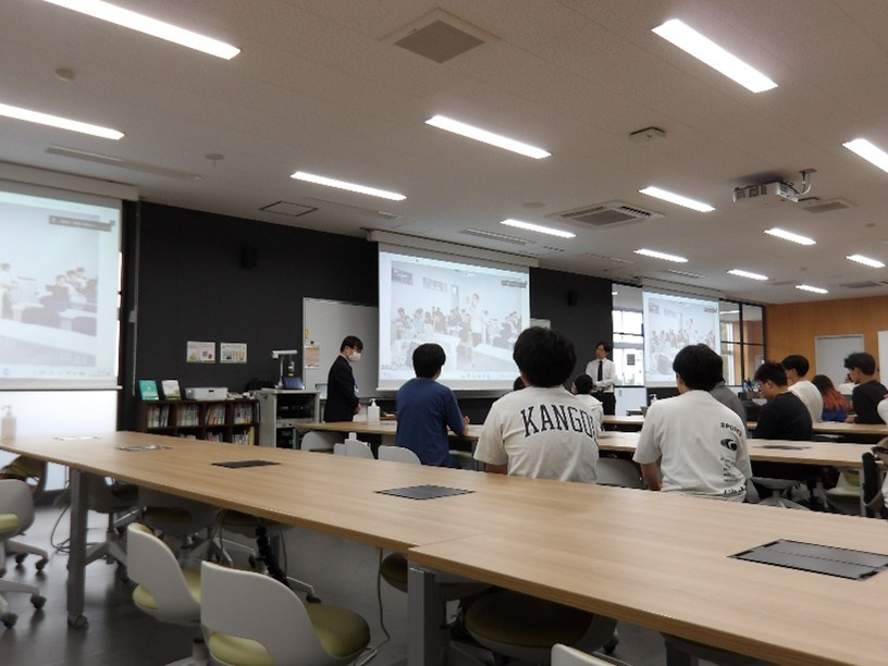 大連東軟信息学院とオンライン協働でロボットづくり競う