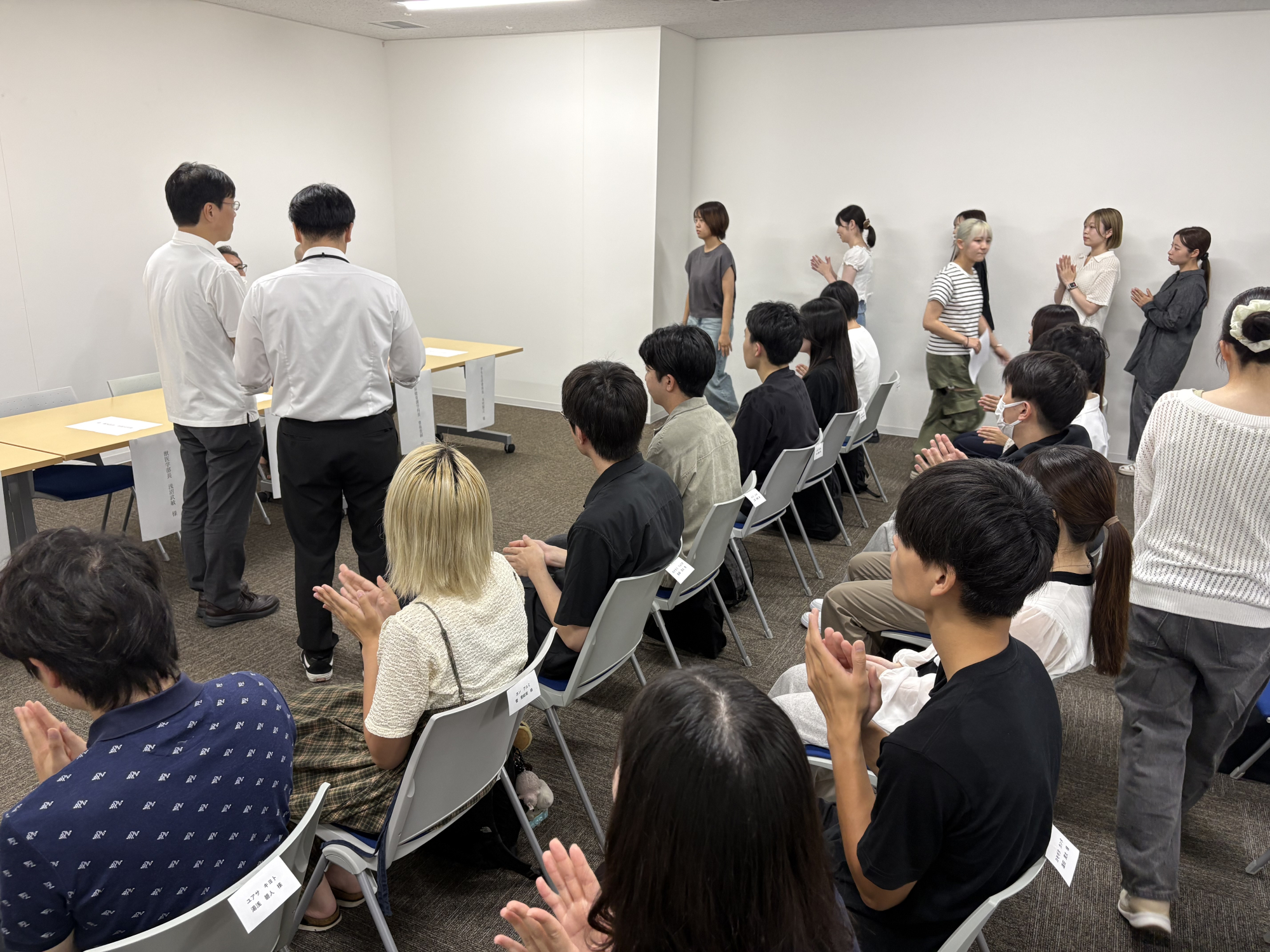令和8年度秋学期オリエンテーション 学業特待生通知交付式を開催しました（今治キャンパス）
