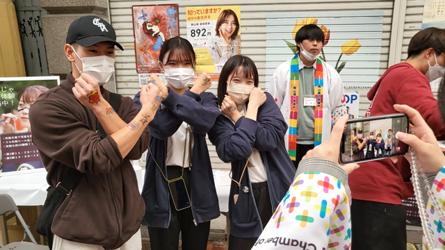 地域イベントに学生が参画